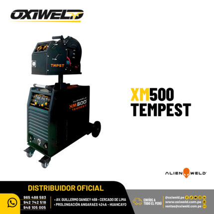 Máquina de soldar Alienweld XM500 Tempest multiproceso de hasta 500 amperios para soldadura industrial