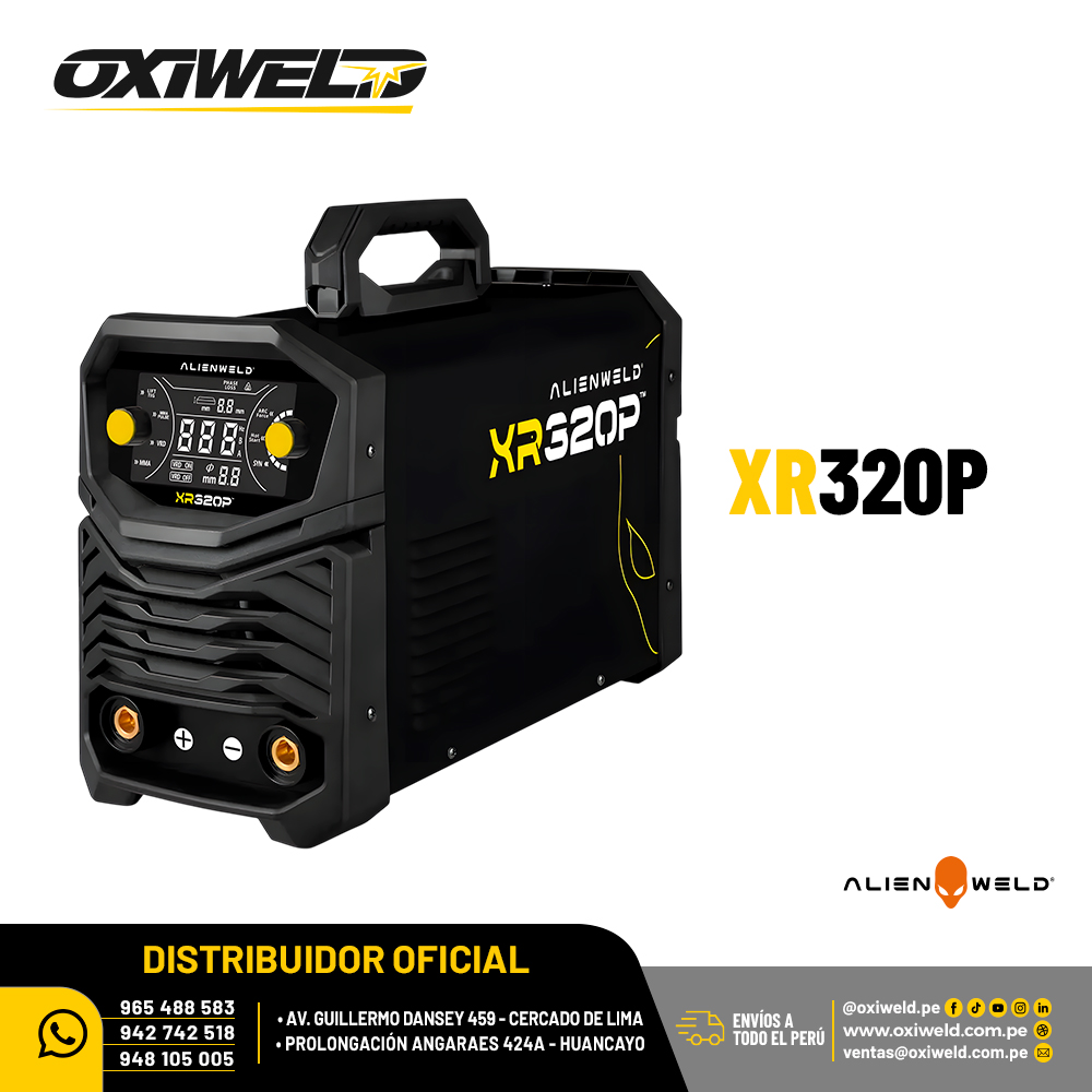 Maquina de Soldar Alienweld XR320P Maquina de Soldar Alienweld XR320P