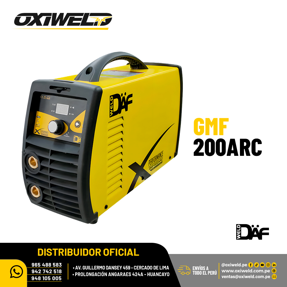 Maquina de Soldar Weld DAF GMF 200 ARC Maquina de Soldar Weld DAF GMF 200 ARC