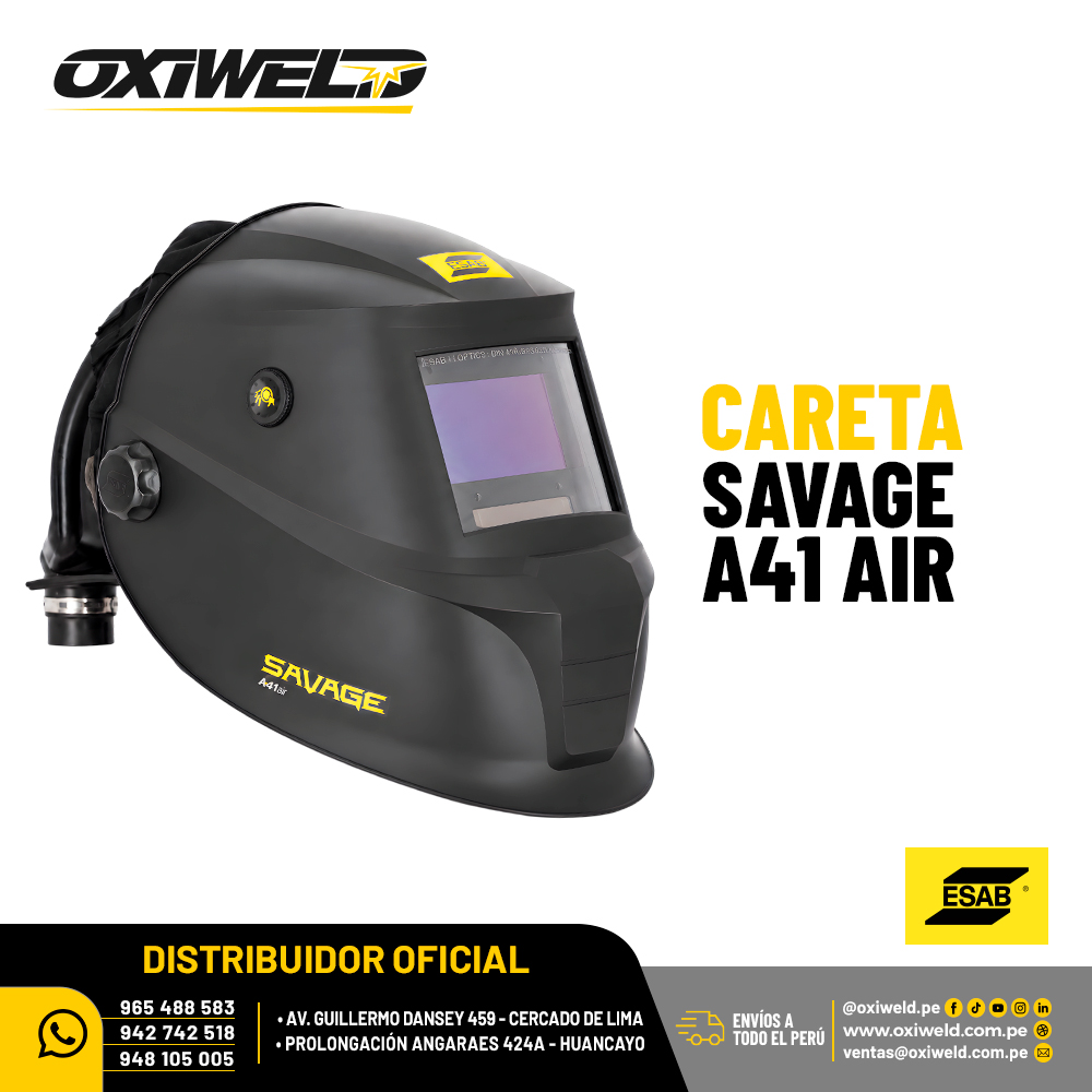 Careta Fotosensible Savage A41 Air ESAB Careta Fotosensible Savage A41 Air ESAB
