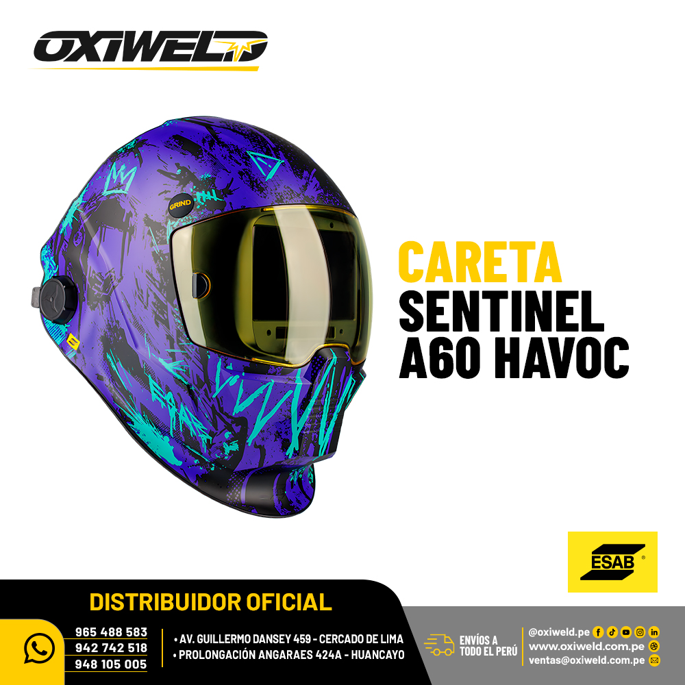CARETA FOTOSENSIBLE ESAB SENTINEL A60 HAVOC CARETA FOTOSENSIBLE ESAB SENTINEL A60 HAVOC