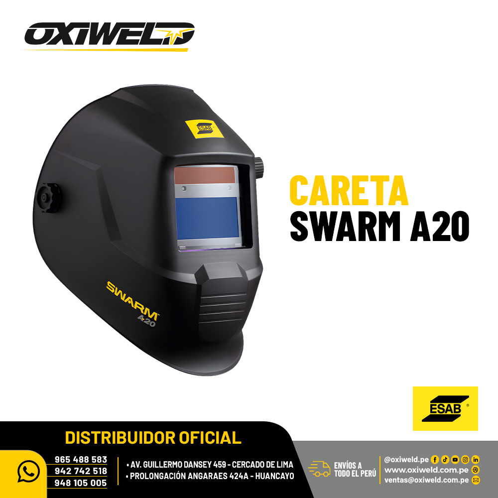 CARETA FOTOSENSIBLE ESAB SWARM A20 CARETA FOTOSENSIBLE ESAB SWARM A20
