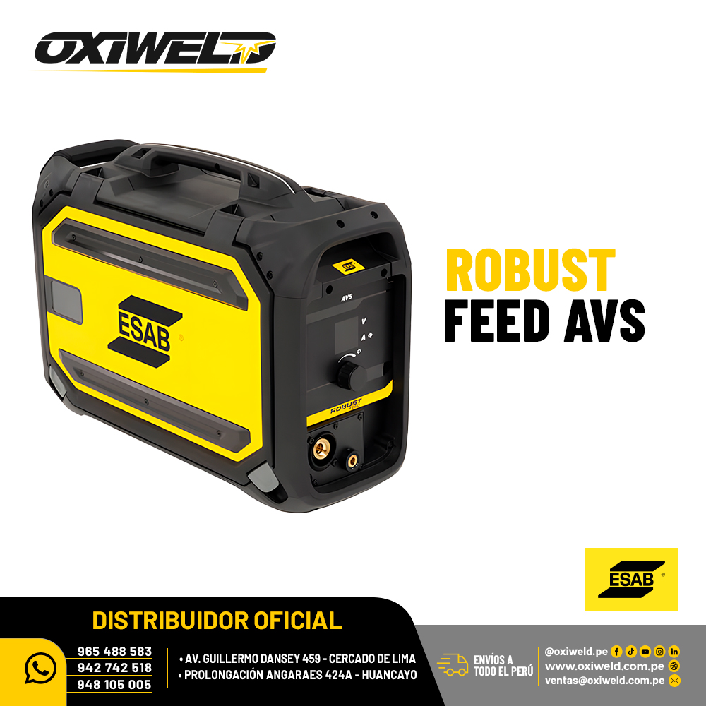 ALIMENTADOR ESAB ROBUST FEED AVS ALIMENTADOR ESAB ROBUST FEED AVS