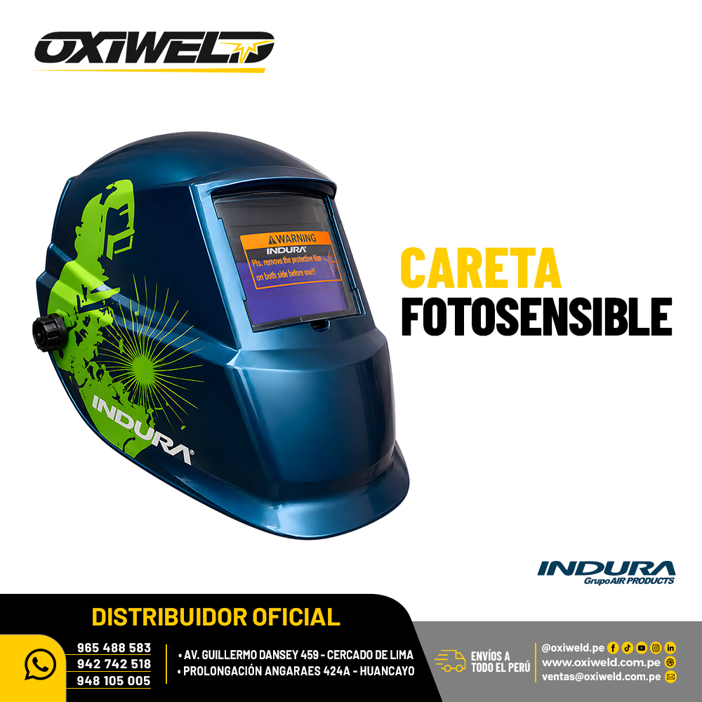 CARETA FOTOSENSIBLE INDURA CARETA FOTOSENSIBLE INDURA