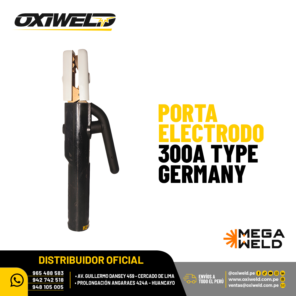 Porta electrodo Megaweld 300 A Type Germany Porta electrodo Megaweld 300 A Type Germany