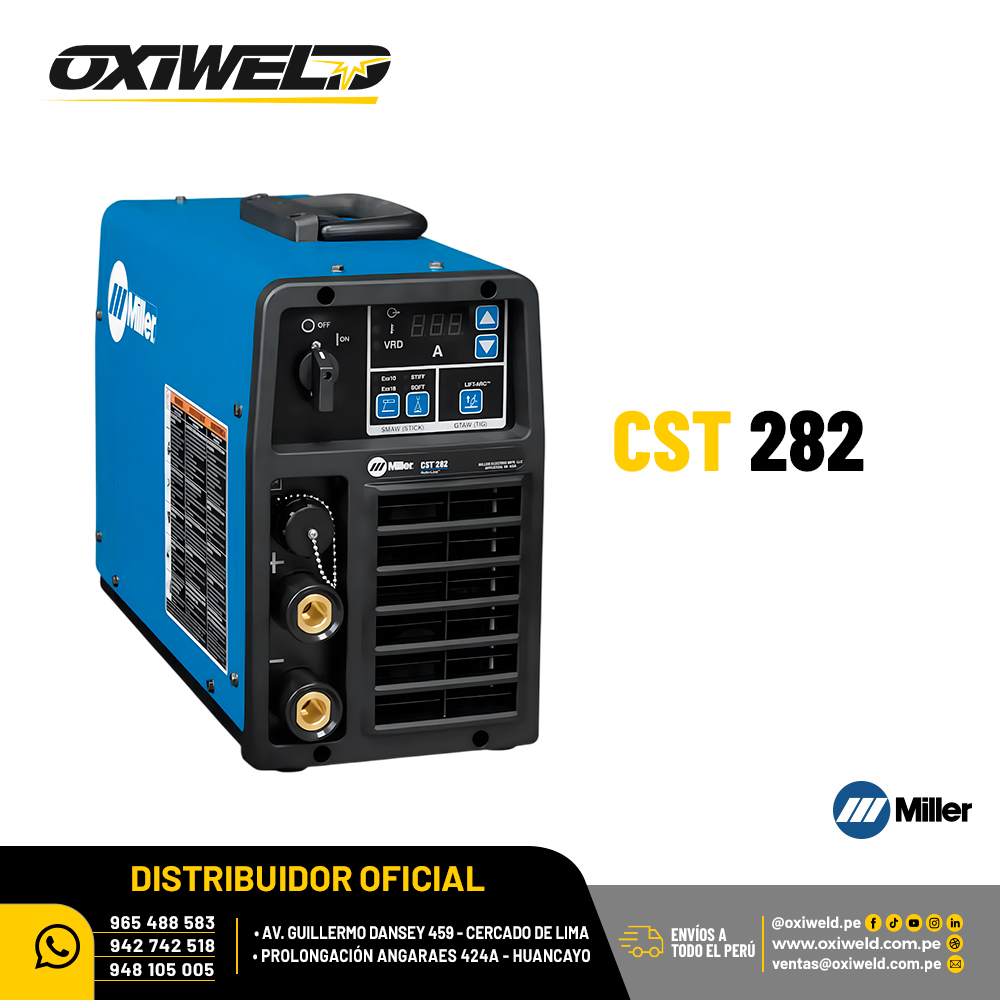 Maquina de Soldar Miller CST 282 Maquina de Soldar Miller CST 282
