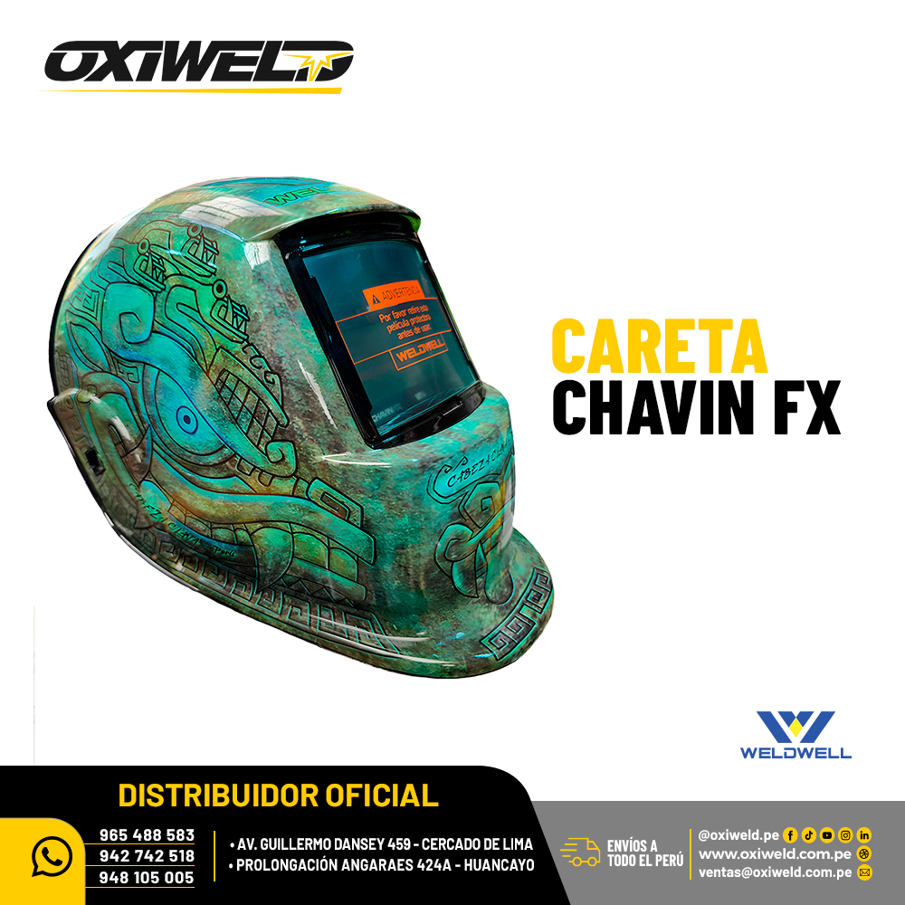 Careta Fotosensible Chavin FX WW Careta Fotosensible Chavin FX WW
