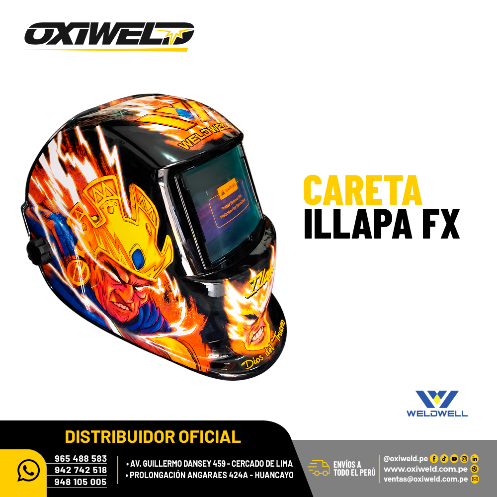 Careta Fotosensible Illapa FX WW Careta Fotosensible Illapa FX WW