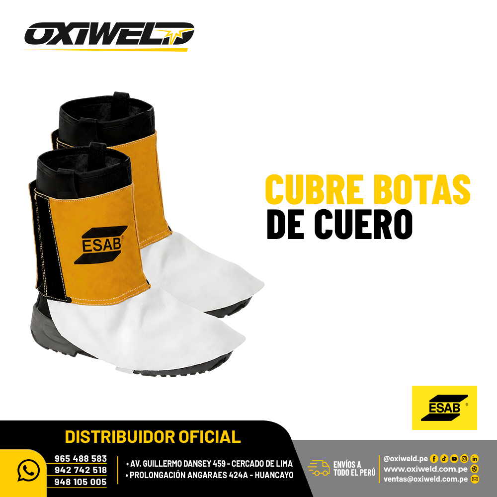 Cubre Botas de Cuero Esab Cubre Botas de Cuero Esab