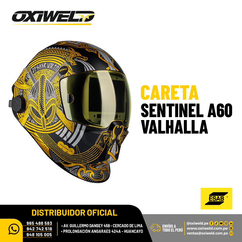Careta Fotosensible Sentinel A60 Valhalla ESAB Careta Fotosensible Sentinel A60 Valhalla ESAB