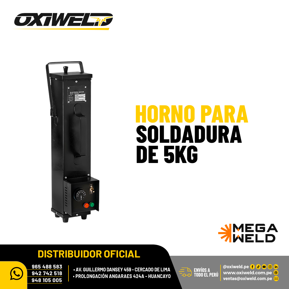 Horno para Soldadura de 5 kg Megaweld Horno para Soldadura de 5 kg Megaweld