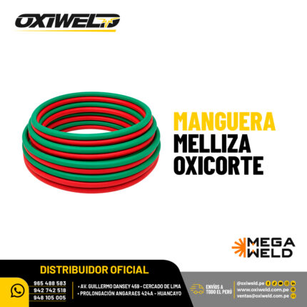 MANGUERA MELLIZA OXICORTE MEGAWELD