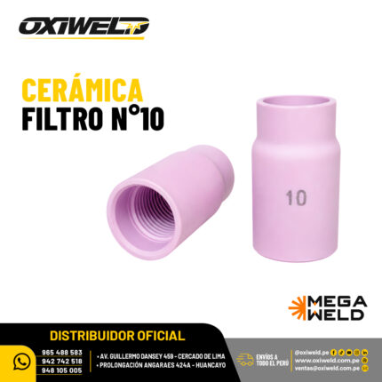 Ceramica Filtro N° 10 Megaweld