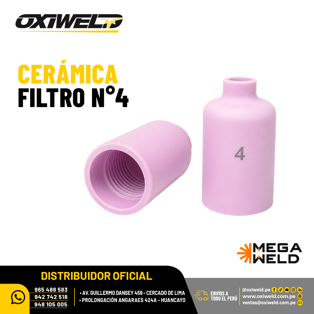 Ceramica Filtro N° 4 Megaweld Ceramica Filtro N° 4 Megaweld