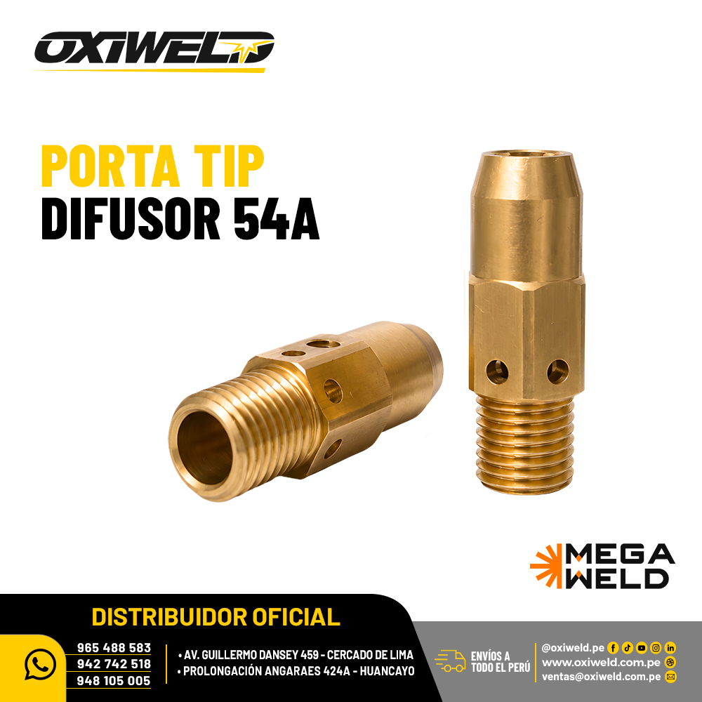 Porta Tip Difusor 54A Megaweld Porta Tip Difusor 54A Megaweld