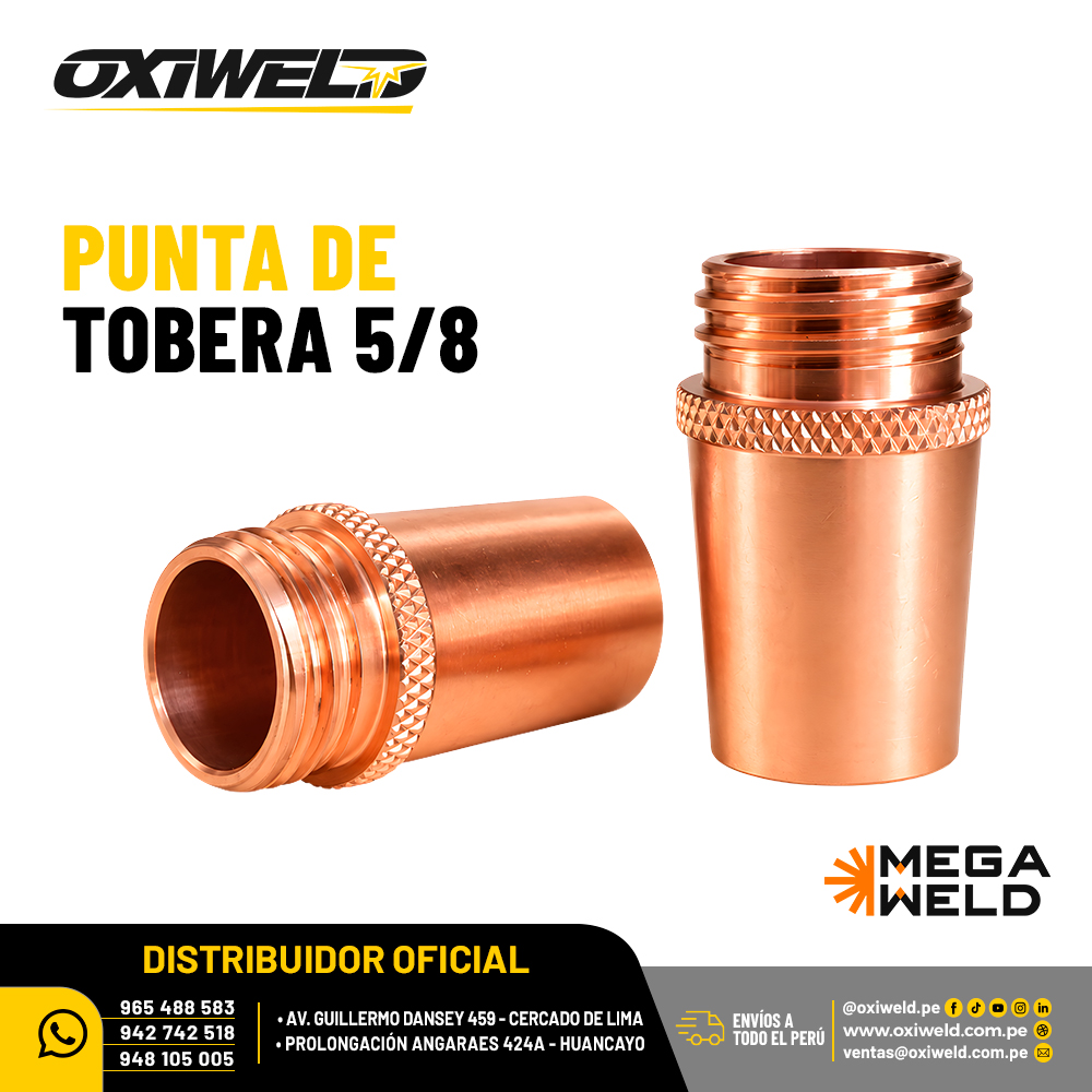 Punta de Tobera 5/8 Megaweld Punta de Tobera 5/8 Megaweld