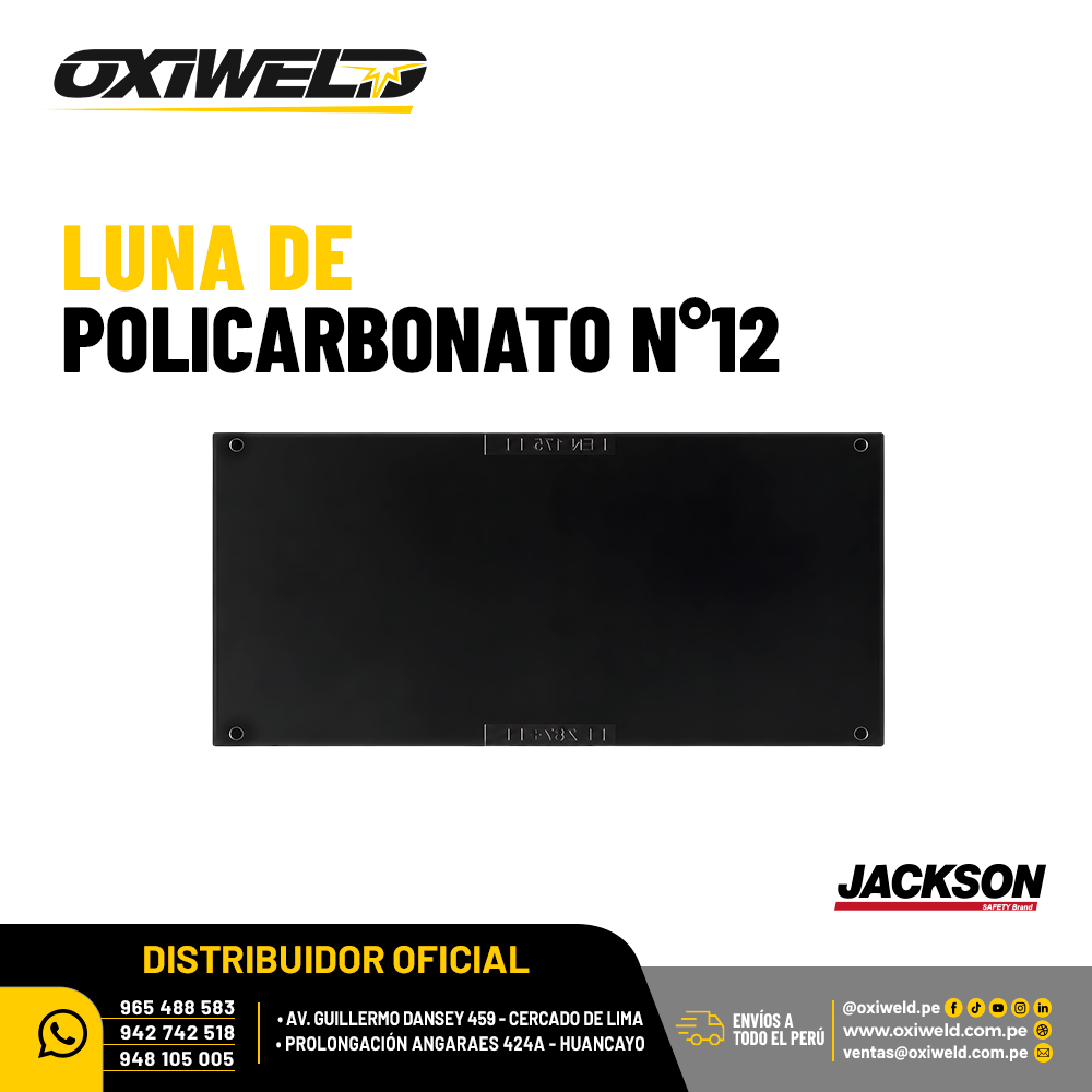 Luna de Policarbonato N°12 Jackson Luna de Policarbonato N°12 Jackson